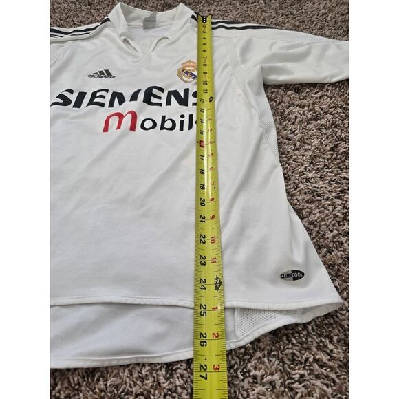 Real Madrid 2004/05 Ronaldo #9 Jersey Adidas Sz S Vintage LFP OG Y2K Streetwear - Picture 9 of 10